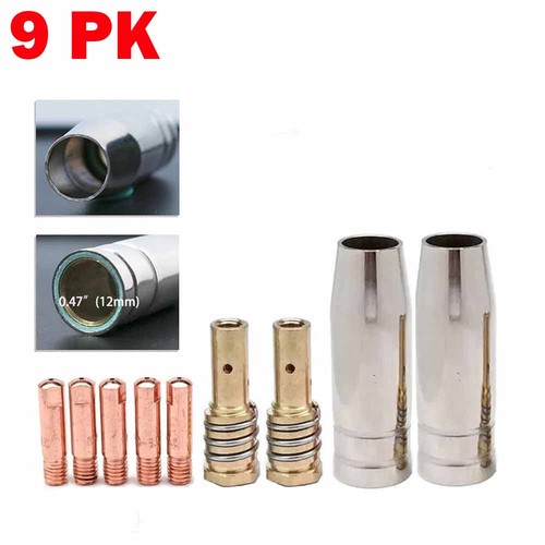 9pcs welding nozzle - 9pcs,